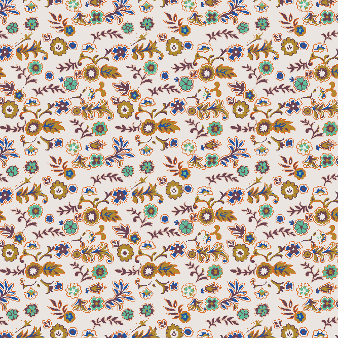 Bagh-E-Banaras jaal Print