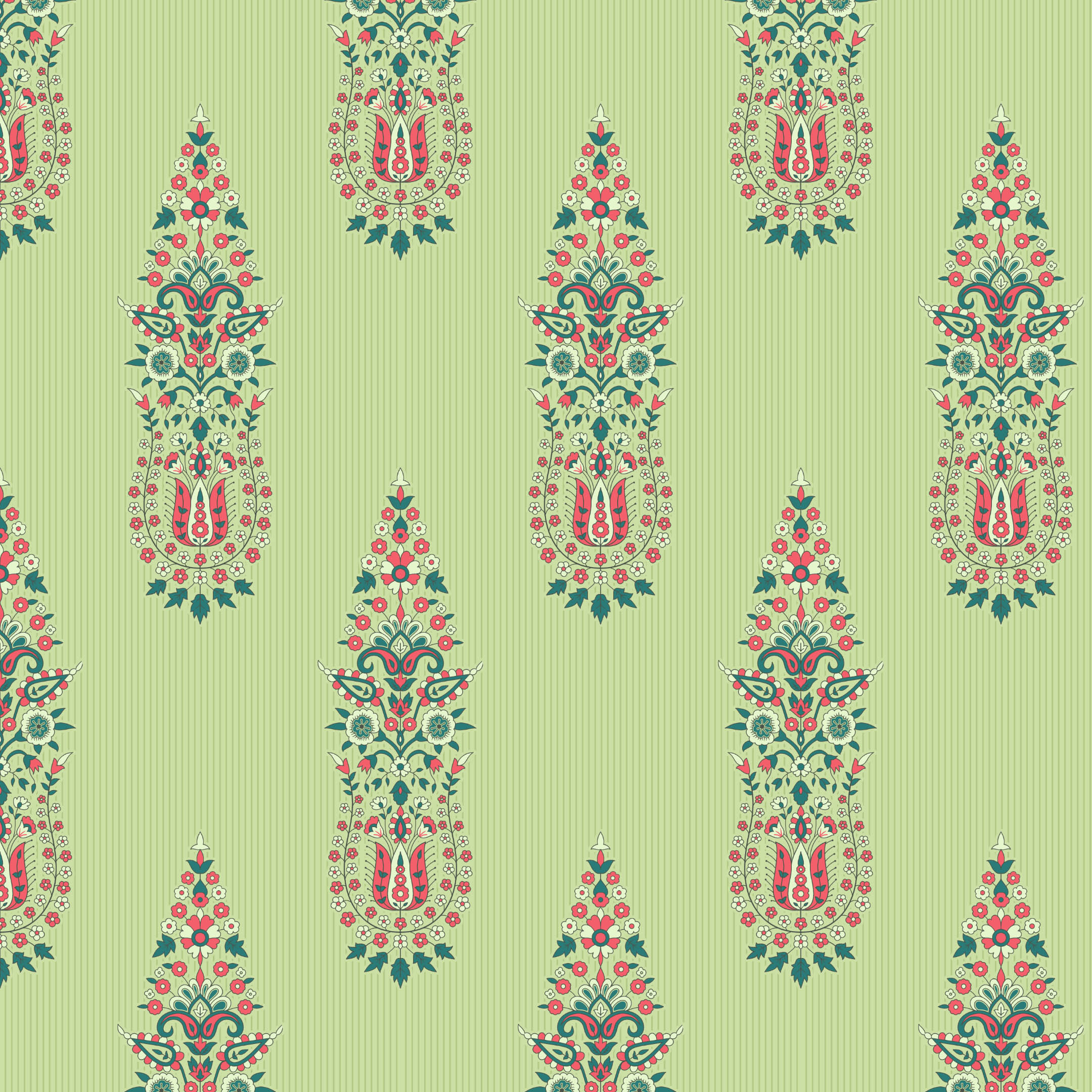 Vintage Maroon Stripe